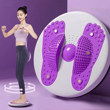 Twist Thicked Large Size Massage Twist Dance Plate Fat Reduction Fitss Pull Rope Magt Belly And Waist Beauty_voghion.com