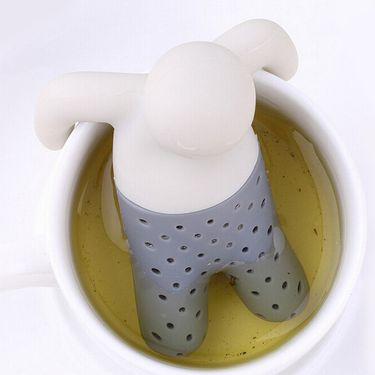 Silicone Tea Maker Bath Silicone Little People Tea Maker Creative Silicone Tea Strainer Tea Maker Tool Spot_voghion.com