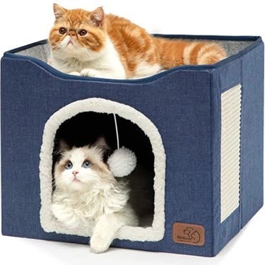 Cats Bed For Winter Halloween Houses Warm Accessory Beds Cushions Pet Accessories Dog Mat Goods All Basket Things Habitats House_voghion.com