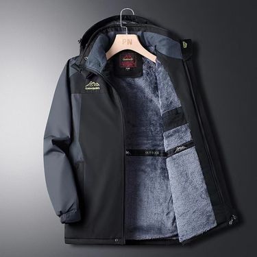 2025 Stormtrooper With Thick Velvet For Autumn Warmth, Large Size Jacket, Dad's Winter Coat, Middle Aged And Elderly Men's_voghion.com