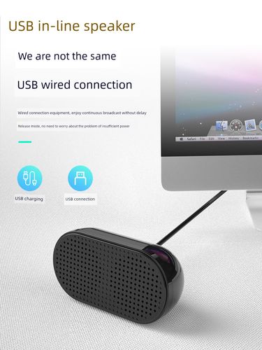 USB Audio Computer Mini Desktop Impact Portable Notebook Built-in Sound Card For Home Speaker_voghion.com