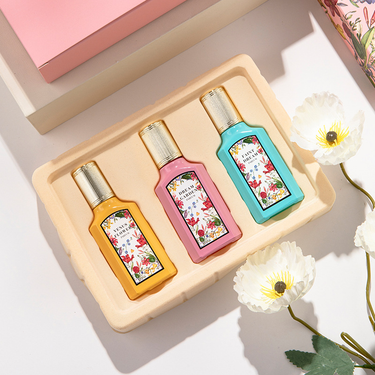 2024 New Perfume Qimengqianzihua Women's Perfume Set Three Piece Jasmine Fragrance Set Student Gift Flower Fragrance_voghion.com
