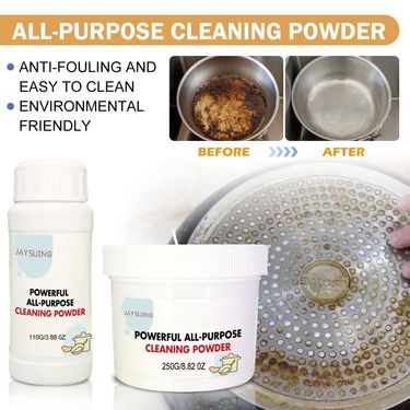 Multifunctional cleaning powder, for cleaning heavy oil stains in the kitchen, removing rust from kitchen utensils, cleaning stoves and range hoods_voghion.com