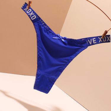 Sexy Sheer Thong Underwear For Women – Breathable & Seamless With Bow Detail, Perfect For Workouts & Daily Wear_voghion.com