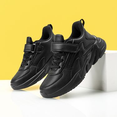 Children's Little White Spring And Autumn Student Running Boys' Casual Girls' Dad Leather Sports Shoes_voghion.com