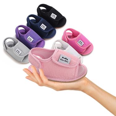 Mother & Kids Summer Korean version of toddler sandals new soft sole mesh shoes breathable baby shoes for girls non-slip toddler shoes for boys_voghion.com