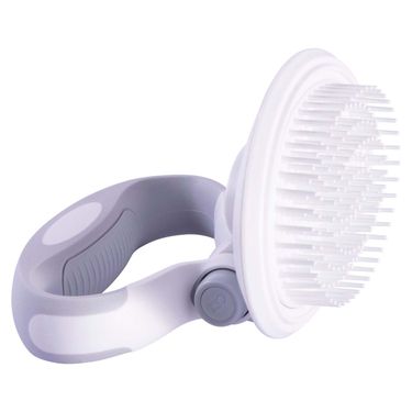 Pet Life 'Gyrater' Swivel Travel Soft Grooming Pet Pin Brush_voghion.com
