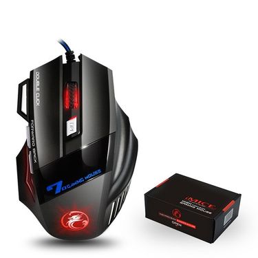 Ergonomic Wired Gaming Mouse 7 Button 5500 DPI LED USB Computer Mouse Gamer Mice X7 Silent Mause With Backlight For PC Laptop_voghion.com