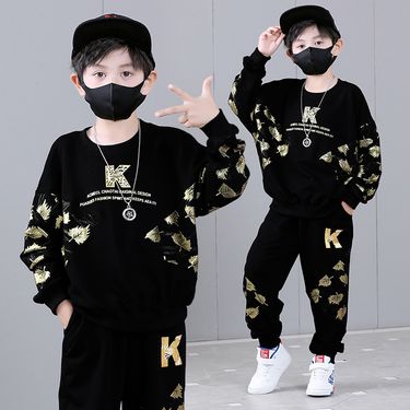Suit 2023 New Children's Fashionable Spring and Autumn Season Handsome Explosive Street Trendy Boys' Middle_voghion.com