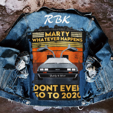 Women's Auto Style Casual Fashion Printed Denim Jacket Women's Long Sleeve Jacket_voghion.com