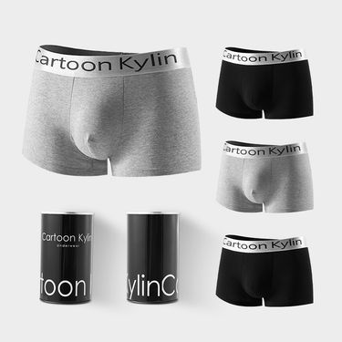 Men's Underwear Mid Waist Youth Single Can Схck Men's Boxer Briefs Modal Briefs Comfortable Breathable High Elastic Briefs_voghion.com