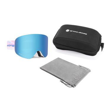 Double magnetic ski goggles Outdoor anti-fog goggles for men and women ski goggles_mkmklike.com