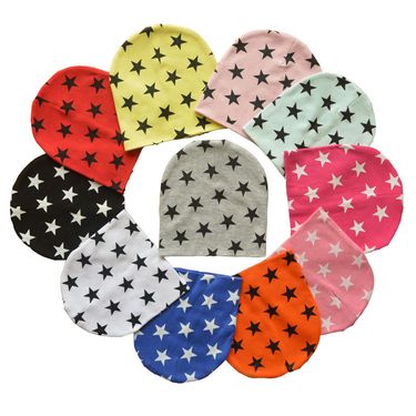 Kids' Clothing Baby Knitted Hat Fetal Hat Five Pointed Star Baby Headgear Baby Hat_voghion.com