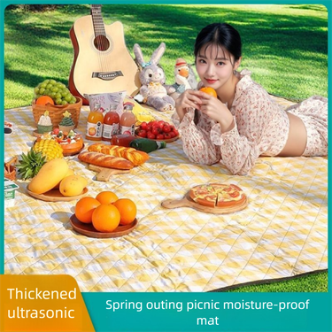 Thickened Outdoor Picnic Camping Waterproof Seat Portable Moisture-Proof Cloth Tent Folding Ground Mat_voghion.com