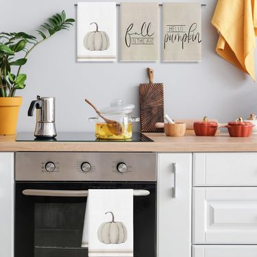 Halloween Kitchen Rag Microfiber Printed Dishcloth Gift Towel_voghion.com