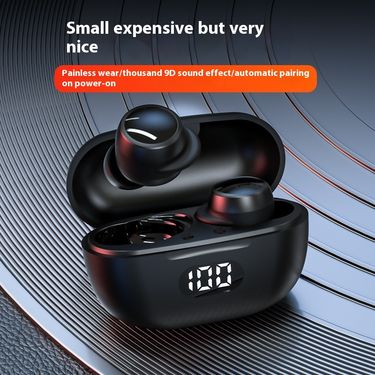 T58 TWS Bluetooth Earphones Bean Touch Phone Digital Mini In Ear Stereo_voghion.com