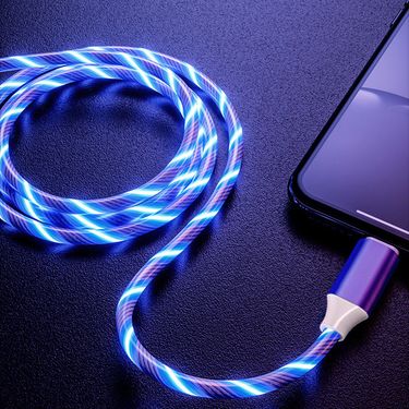 Streaming Data Single Head Suitable For Android Type-C Nightclub Windmill Mobile Phone 1m Fast Charging Cable_voghion.com