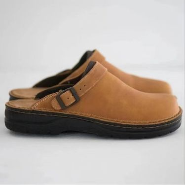 2022 Summer New Large Size Men's Shoes Flat Outdoor Closed-Toe Shallow Versatile Casual Slippers_voghion.com