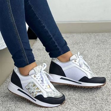 SHLIANG Women's Sports Shoes Wedge Fashion Comfortable Outdoor Versatile Lightweight Casual Shoes Women Vulcanized Shoes Sneakers Y0052_voghion.com