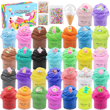 30pcs30ml slime butter Puree Cotton Puree butter slime kit_voghion.com