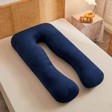 Multifunctional Pregnant Women's Pillow Side Lying Pillow Pure Cotton Detachable And Washable U-shaped Napping Pillow Cushion_voghion.com