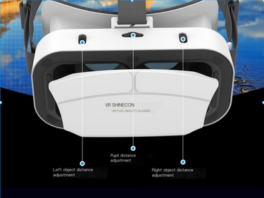 VR Glasses, 3D Movie All-in-one Game Console, Immersive Virtual Reality Glasses, VRShinecon_voghion.com