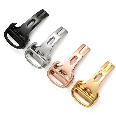 Watch Accessories Blue Balloon Tank Stainless Steel Single Sided Folding Belt Buckle_voghion.com