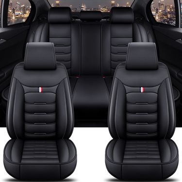 Full Coverage Universal Pu Leather Seat Covers For CHRER All Models 300C 200 Grand Voyager Pacifica Car Accessories_voghion.com