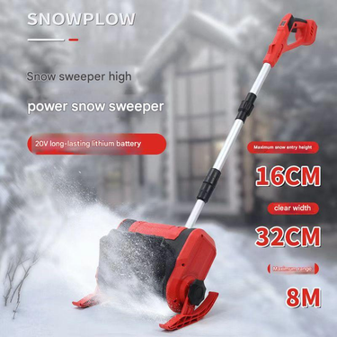 New Cross-border Household Small Hand-push Lithium Battery Snow Sweeper Wireless Charging Foldable_voghion.com