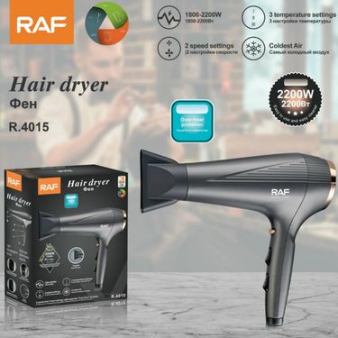 RAF EU Standard 2000W Hot And Cold Air High Power Household Hotel Salon Electric Hair Dryer_voghion.com