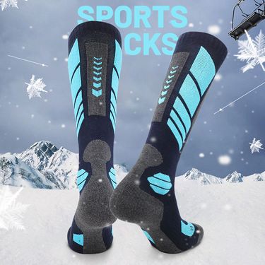 Winter Tall Tube Ski Socks Rapid Drying Comfortable Hiking Socks For Women Men Warm Stockings Climbing Sports Socks_voghion.com