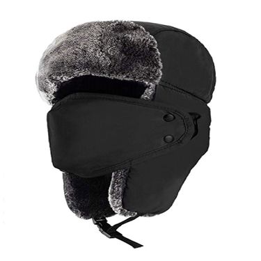 Winter men women, winter Lei Feng hat mask neck protection, thickened warmth, wind and cold for cycling, ear protection_voghion.com
