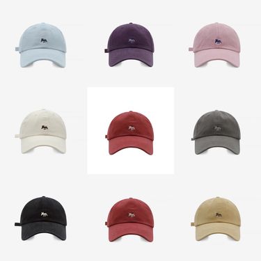 Cute Versatile Little Fox Embroidered Baseball Unisex Spring Summer Korean Street Fashion Duckbill Cap Face Slimming_voghion.com