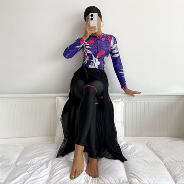 Women's Swimsuit Long Sleeve Long Pants Swimwear_voghion.com