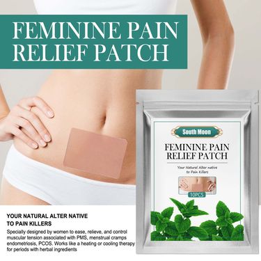 South Moon Menstrual Patch for Abdominal Spasm and Pain Relief during Physiological Period_voghion.com