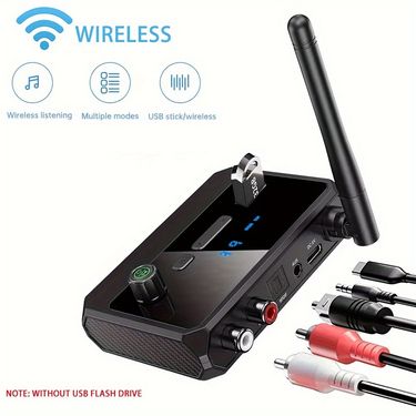 Home Stereo Wireless 5.3 Receiver, Stereo And High-definition Wireless Music Audio Adapter Speaker/wired Speaker/home Music Stream_voghion.com