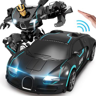 4DRC children's boy toy remote control gift transformation gesture sensing diamond robot drifting racing car_voghion.com