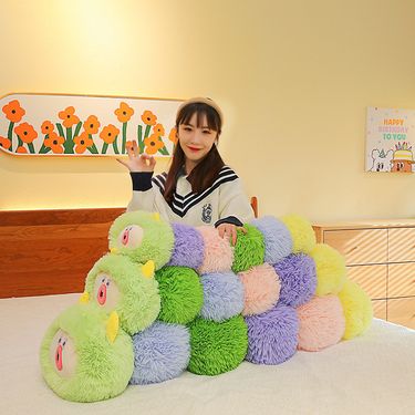 Monster Adorable And Cute Caterpillar Plush Toy For And Girls Boys_voghion.com