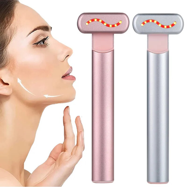Beauty Care shop Face EMS Microcurrent Lifting Device Red Light Facial Wand Eye Neck Massager Skin Tightening Anti Wrinkle Ski_voghion.com