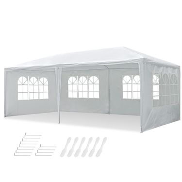 3*6m Gazebo/Wedding Tent w/6 Side Wall_voghion.com