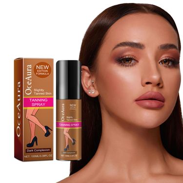 OceanAura blacking spray wheat bronzer moisturizes skin and summer beach_voghion.com