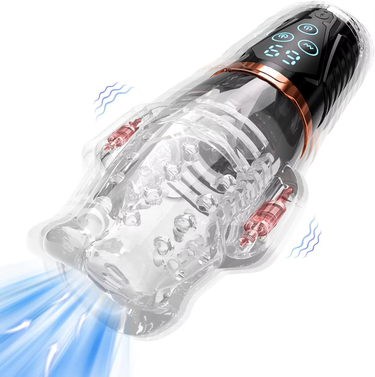 TD Sucking Vibrating Oral Sex Cup, Head Training Device, Peni Maager, Male Maturbator, Blowjob Equipment, Adult 34e_voghion.com