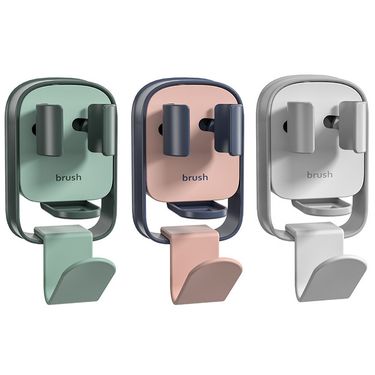 Electric toothbrush holder, cup rack punch-free wall-mounted bathroom household dental appliances gravity sensor artifact_voghion.com