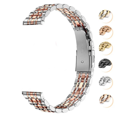 For AppleWatch 9 8 7 6 5 Ultra2 Seven Bead Stainless Steel Slim Waist Women's Watch Strap_voghion.com