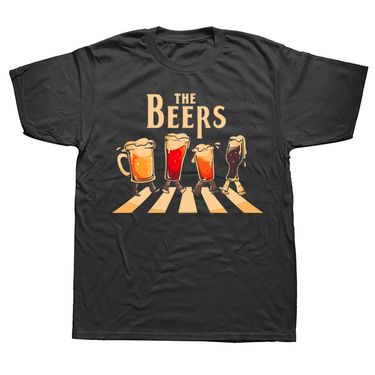 The Beers Graphic Printed Funny Tee T Shirt for Men Clothing Comfortable Breathable T-shirts Camisetas Camisa Loose_voghion.com