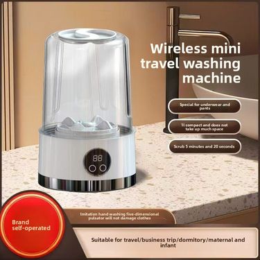 Cross-border Underwear, Underwear, Laundry Cup, Portable Small Wireless Charging Washing Machine, Household Dormitory Mini Washing Machine_voghion.com