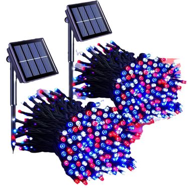 Christmas lighting Outdoor solar lights camping lights type c charging Christmas holiday courtyard garden starry sky Halloween lights_voghion.com