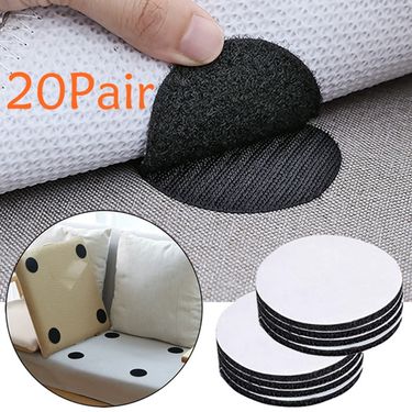 10/20 Pairs of Strong Anti-curling Carpet Tape Non-slip Stickers Carpet Gripper Self-adhesive Double-sided Stickers_voghion.com