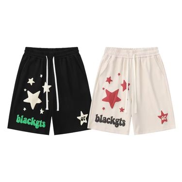 Men's Clothing American shorts men's trendy brand summer new thin design niche loose large size sports casual five-point pants_voghion.com