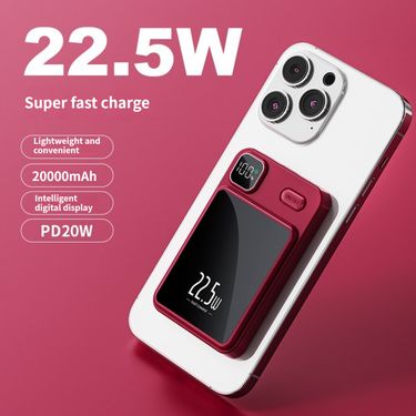 10000/20000mah Magnetc Q Wreless Charger Power Bank 22.5W Super Fast Chargng Mn Powerbank For Phone Samsung_voghion.com